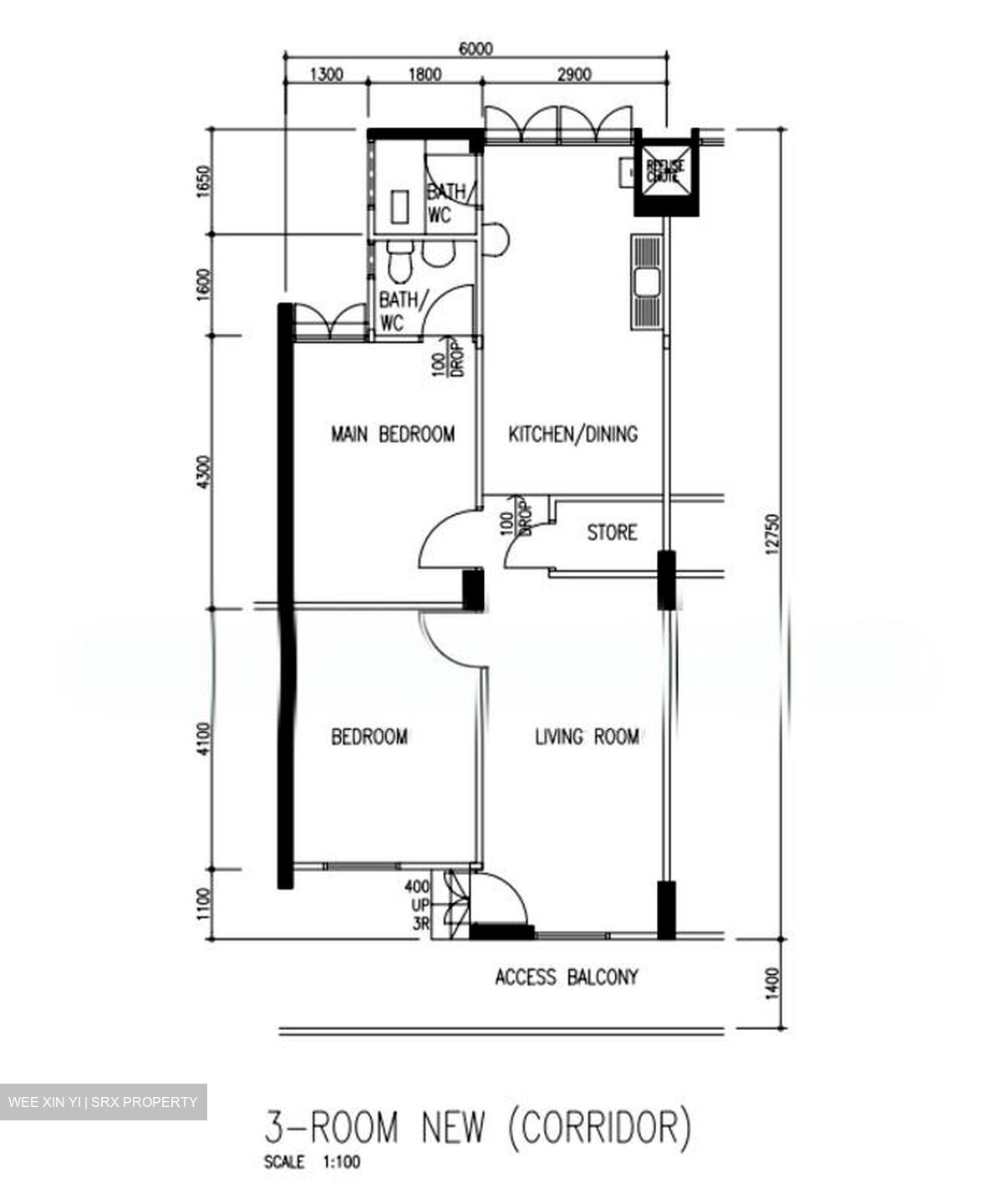 Blk 215 Yishun Street 21 (Yishun), HDB 3 Rooms #592370491